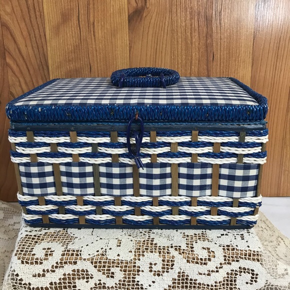 Vintage Sewing Basket